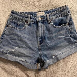 PacSun Women's Light Blue Jean Shorts